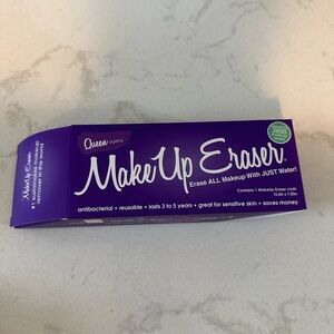 The‎ Original MakeUp Eraser In Queen Purple, Reusable FULL SIZE NEW WITH BOX